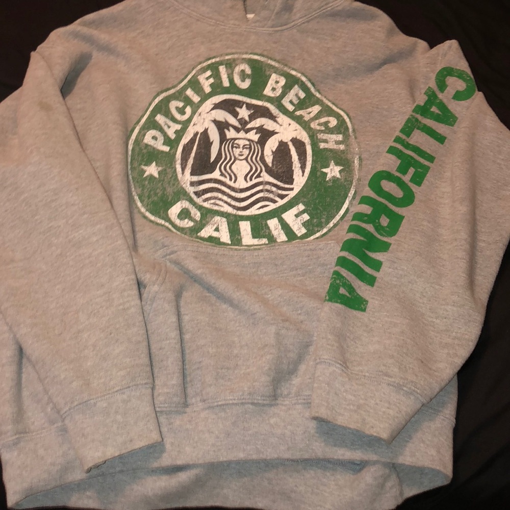 Grey hoodie